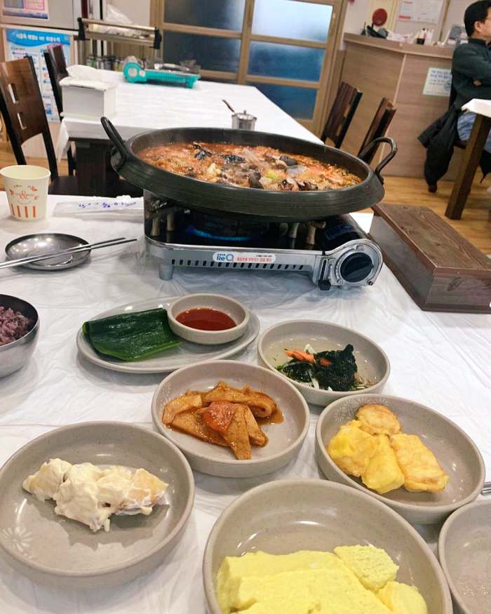 신선정보 코트야드 강릉 주문진 면수어 한상식당
