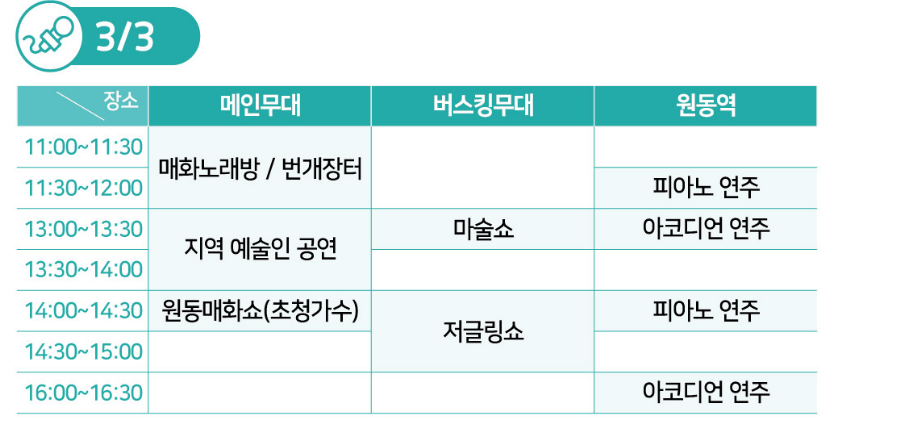 2025 원동매화축제 프로그램