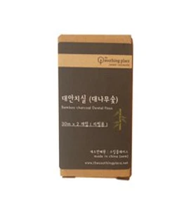 수딩플레이스 대안 치실 30m 리필 블랙&#44; 1개입&#44; 2개