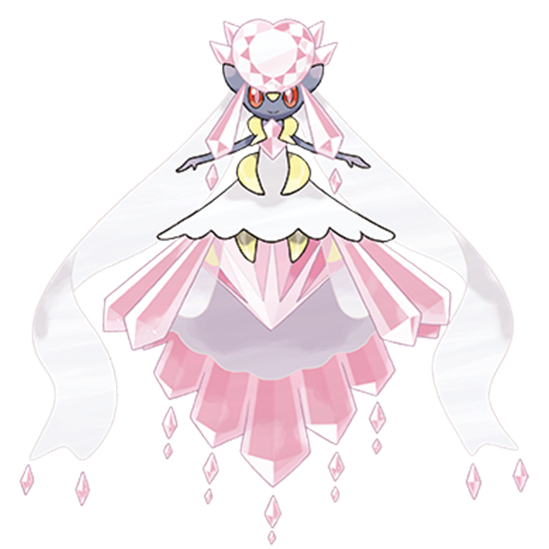  [포켓몬도감]  No. 719 메가디안시 Diancie #719 Mega Diancie