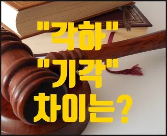 기각 각하 차이 인용 기각 각하 정확한 사용법_20