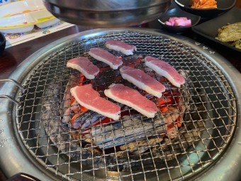숯불 오리구이