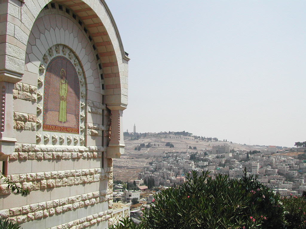 베드로-눈물교회서-바라본-예루살렘