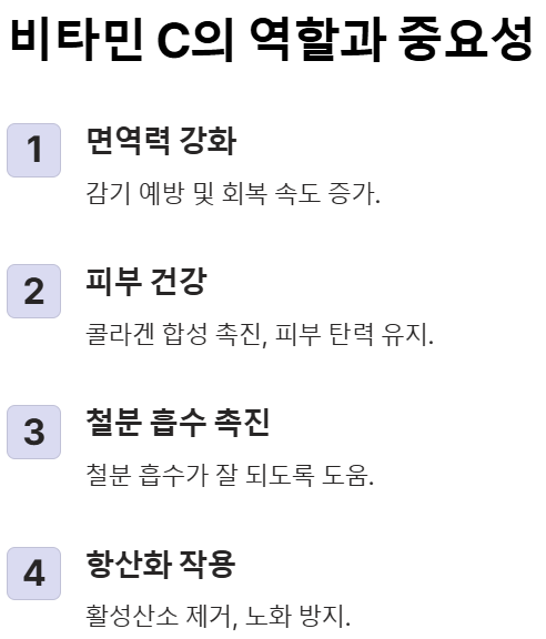 비타민C 복용시간과 복용법 &ndash; 비타민C 추천 및 비타민C 하루 권장량 최신