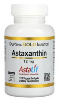 캘리포니아 골드 뉴트리션 California Gold Nutrition Astaxanthin 12mg 120정 아스타잔틴