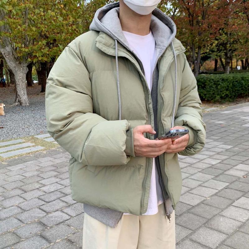 욱브로 웰론 남자 숏패딩 커플 패딩 9컬러