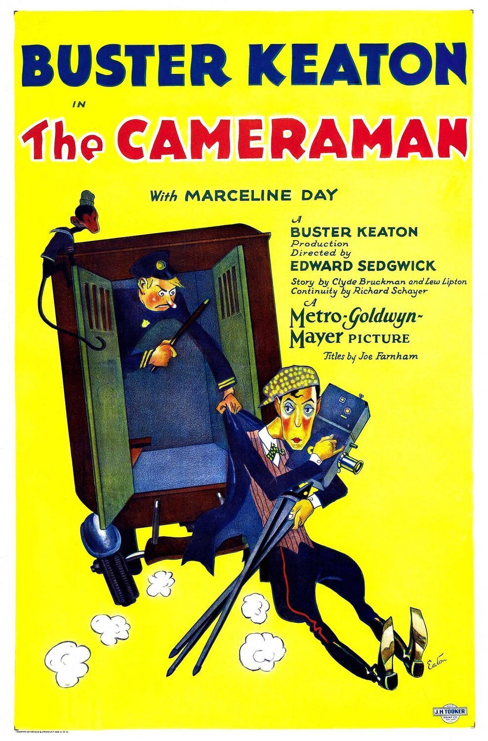 The Cameraman 영화포스터