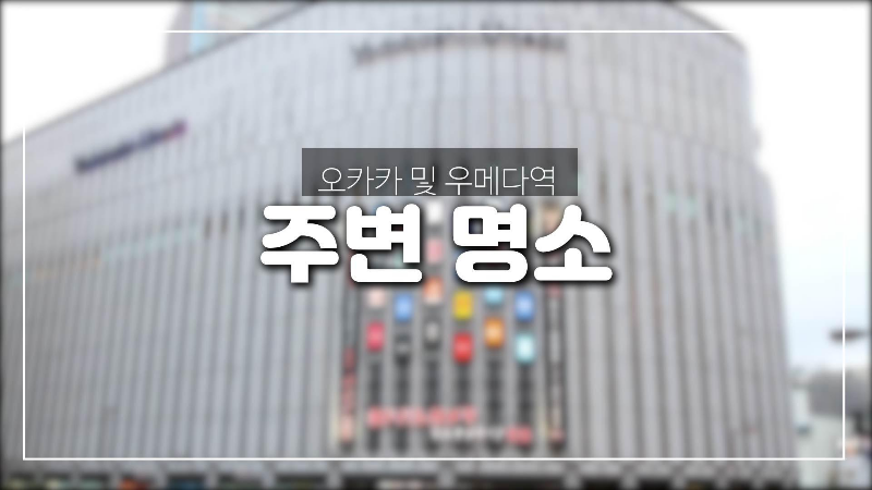  우메다 및 오사카역 주변 명소 마음껏 즐기기! -요도바시카메라,에키돈키,그랜드 프론트 오사카,신 우메다 식당가등