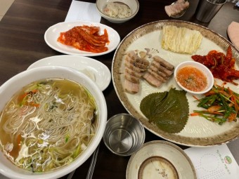 비빔 칼국수