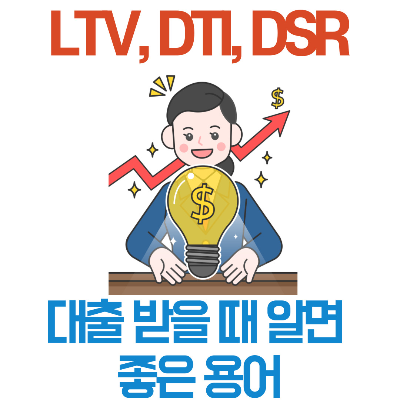  LTV, DTI, DSR : 대출 받을 때 알면 좋은 용어