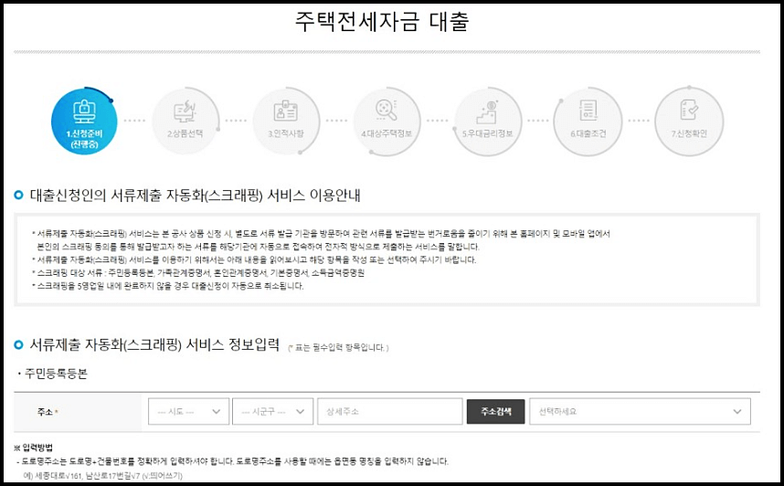 주택전세자금 대출