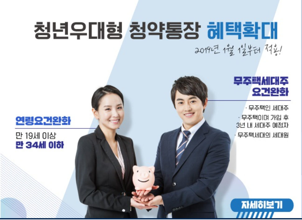  청년 우대형 주택청약 종합저축 가입자격