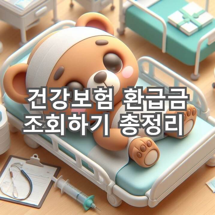  건강보험 환급금  숨어 있는 돈 꼭 찾아가세요 핵심 정리