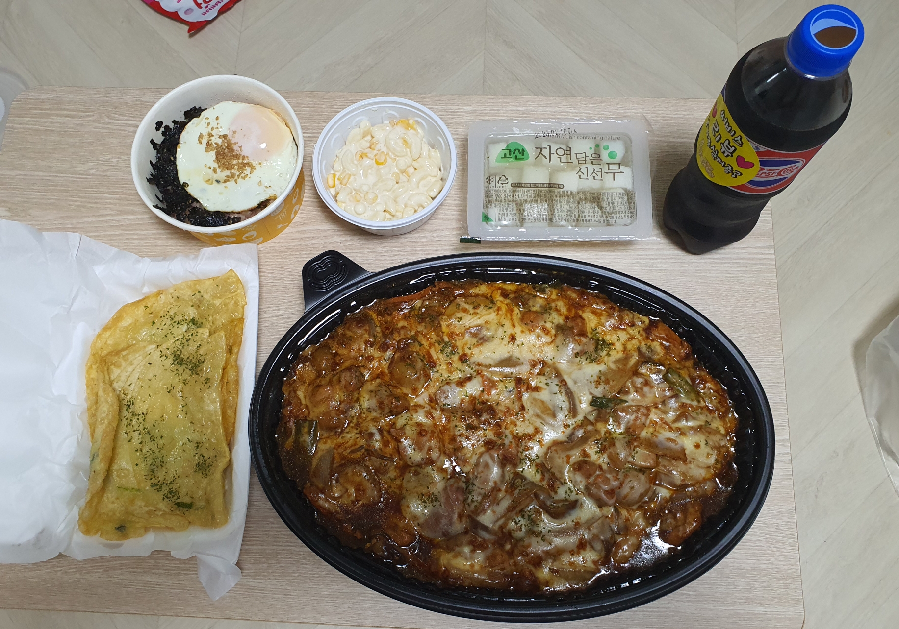 일미리 금계찜닭 구름치즈찜닭