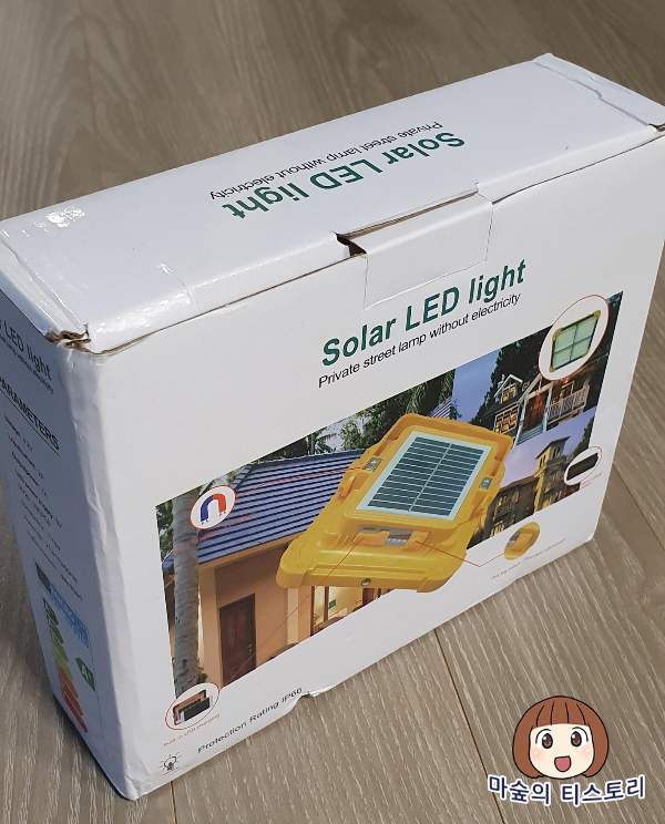 TEMU Solar LED light lamp