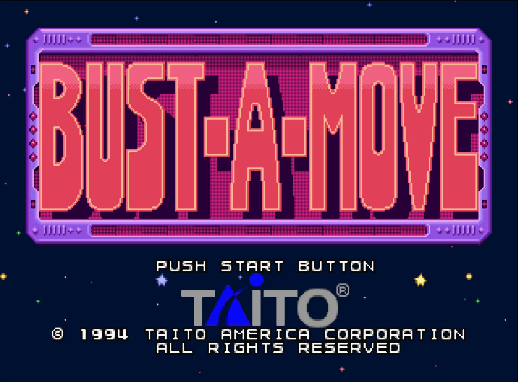  타이토 (Taito) - 버스트 어 무브 세계판 Bust-A-Move World (네오지오 CD - NG-CD - iso 다운로드)