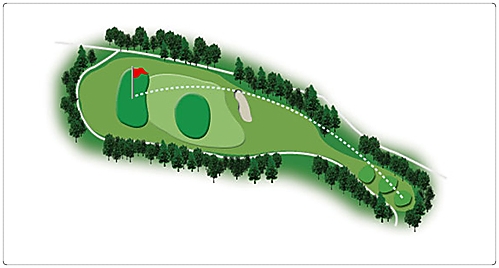 골드cc 챔피언 코스 2번 홀