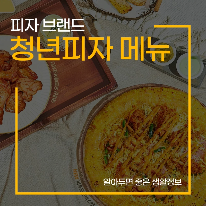 청년피자-메뉴-가격