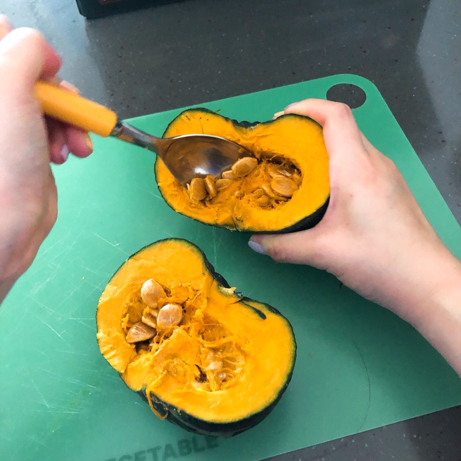 제주도 미니밤카보차로 : 큐브호박샐러드만들기(찜호박) 18
