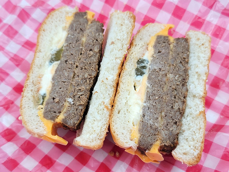 트레이더스 더블미트 치즈버거 세트