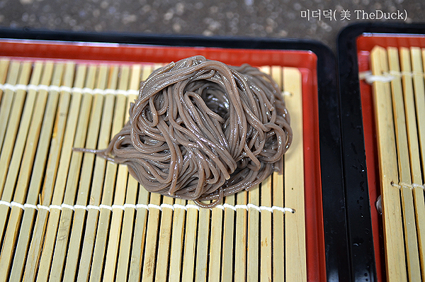 메밀소바 판메밀 판모밀 플레이팅