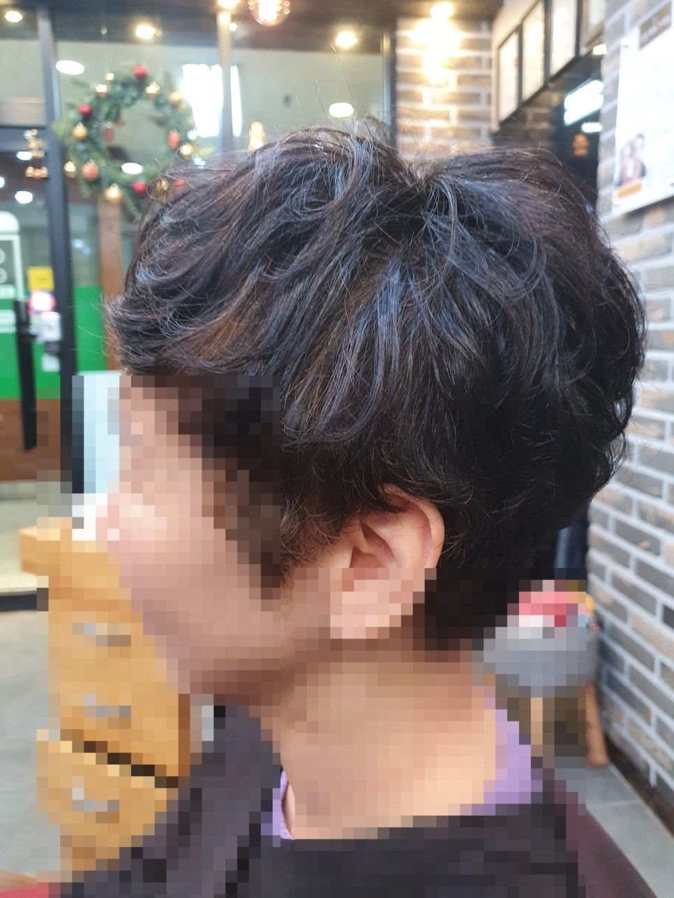 여자 숏컷 베이비펌 내추럴하고 오래가요~ 남자 투블럭 베이비펌& 26