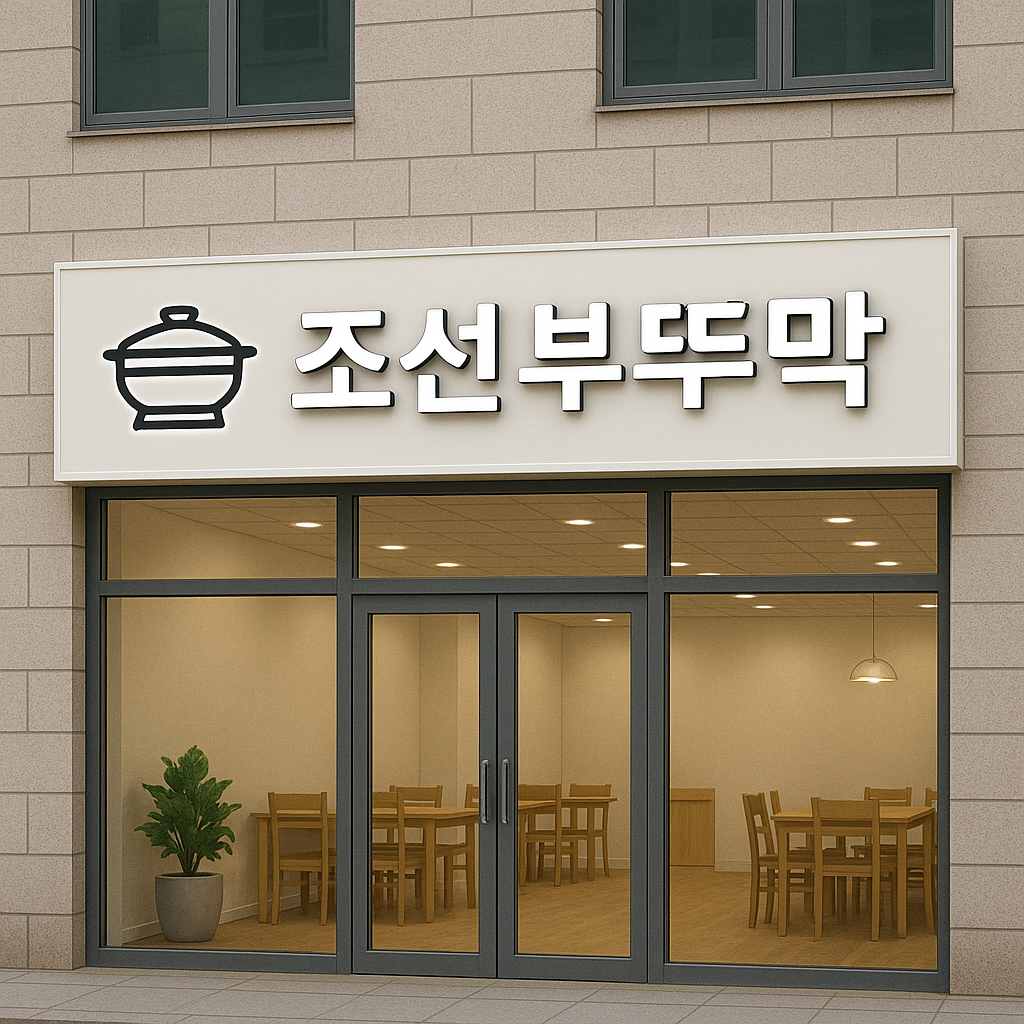 조선부뚜막 창업