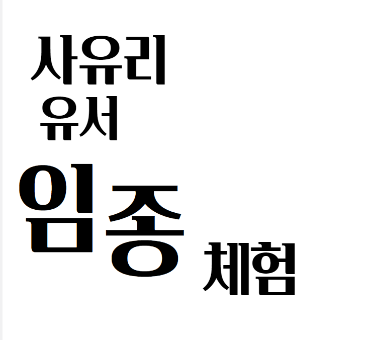  사유리 유서 임종 체험