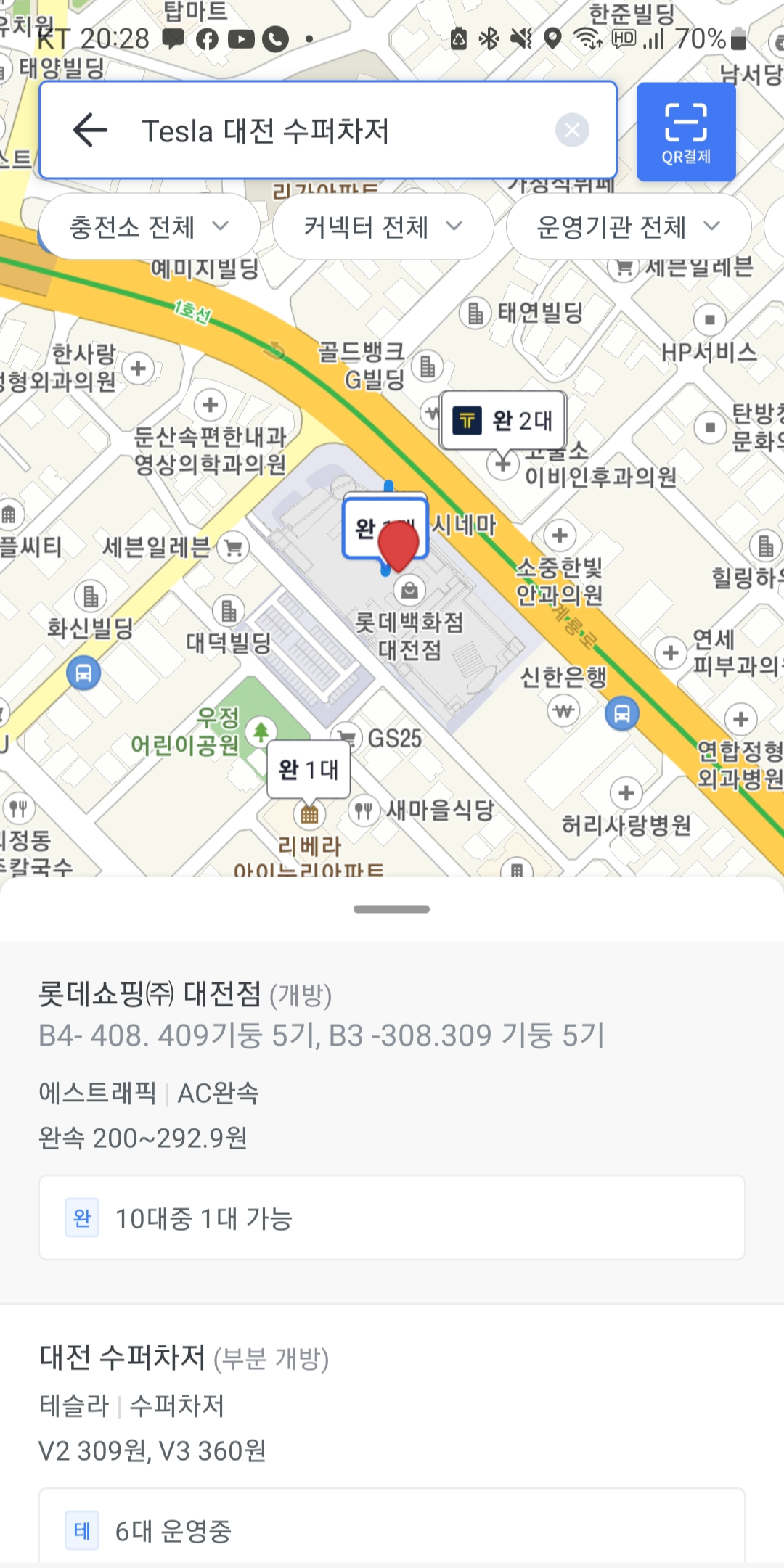 테슬라 슈퍼 차저 세부 정보