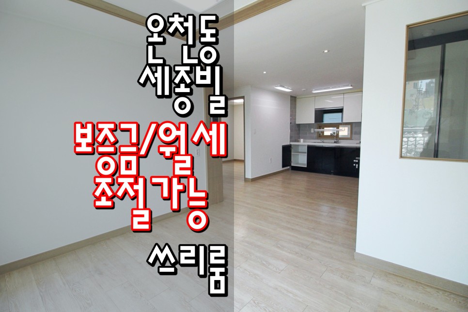  동래쓰리룸 동래구쓰리룸 동래역쓰리룸 동래역넓은쓰리룸 온천동쓰리룸 '세종빌'