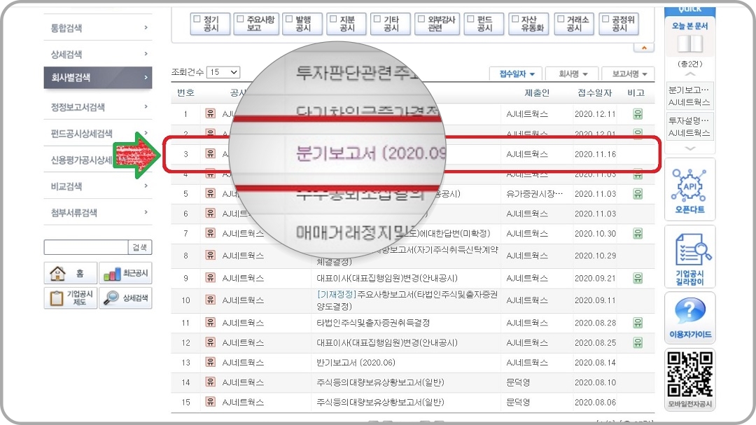 분기보고서