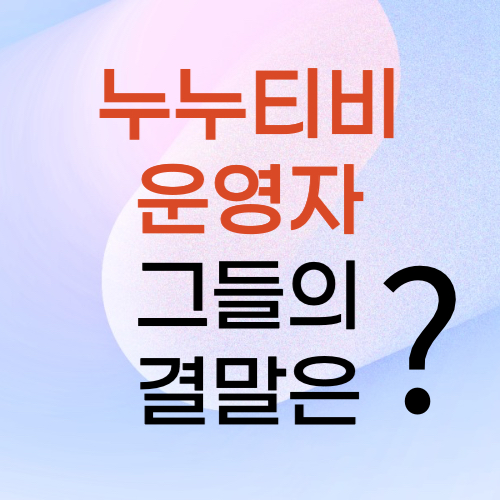 누누티비 운영자 그들의 결말은?