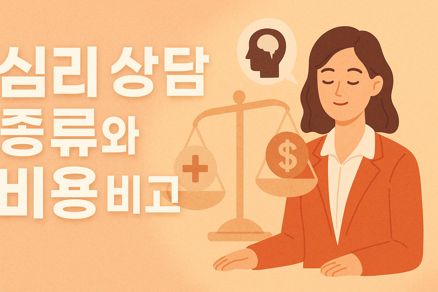 심리 상담 종류와 비용 비교