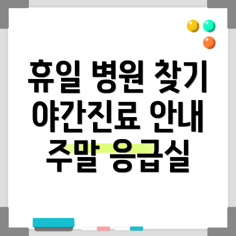함평군 휴일병원