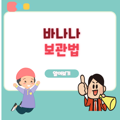 바나나 보관법