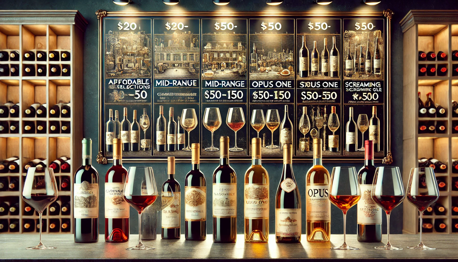 고급 와인 추천: 가격대별 최고의 와인 리스트