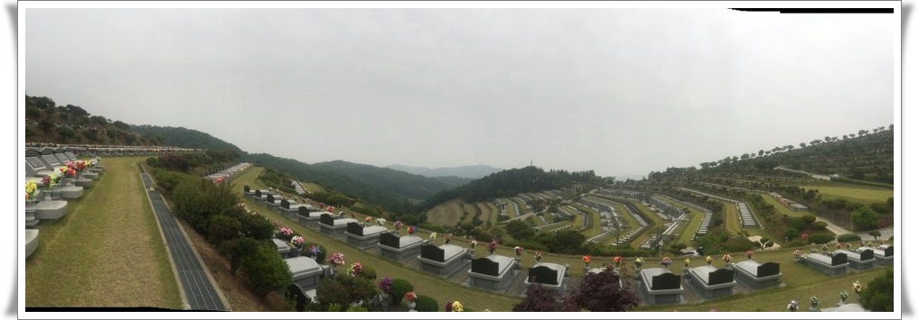  천안공원묘원 나의 고민을 놓고오는 곳