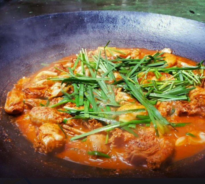 치악산-맛집-맹이네솥뚜껑요리-닭볶음탕