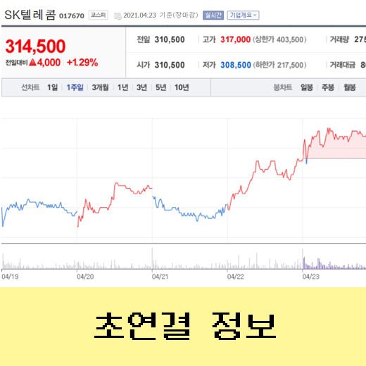 SK텔레콤 주가 전망 및 분석