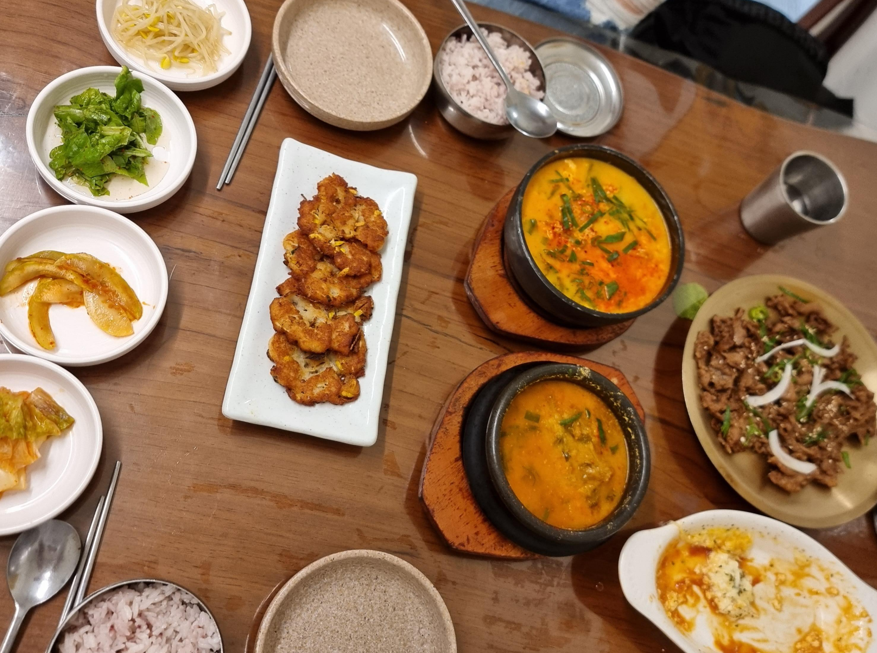  중랑구 중화역 즉석 순두부 요리 맛집 '콩닢'
