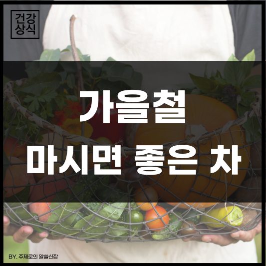  환절기 쌀쌀한 가을철, 가을철에 마시면 좋은 차 BEST 5