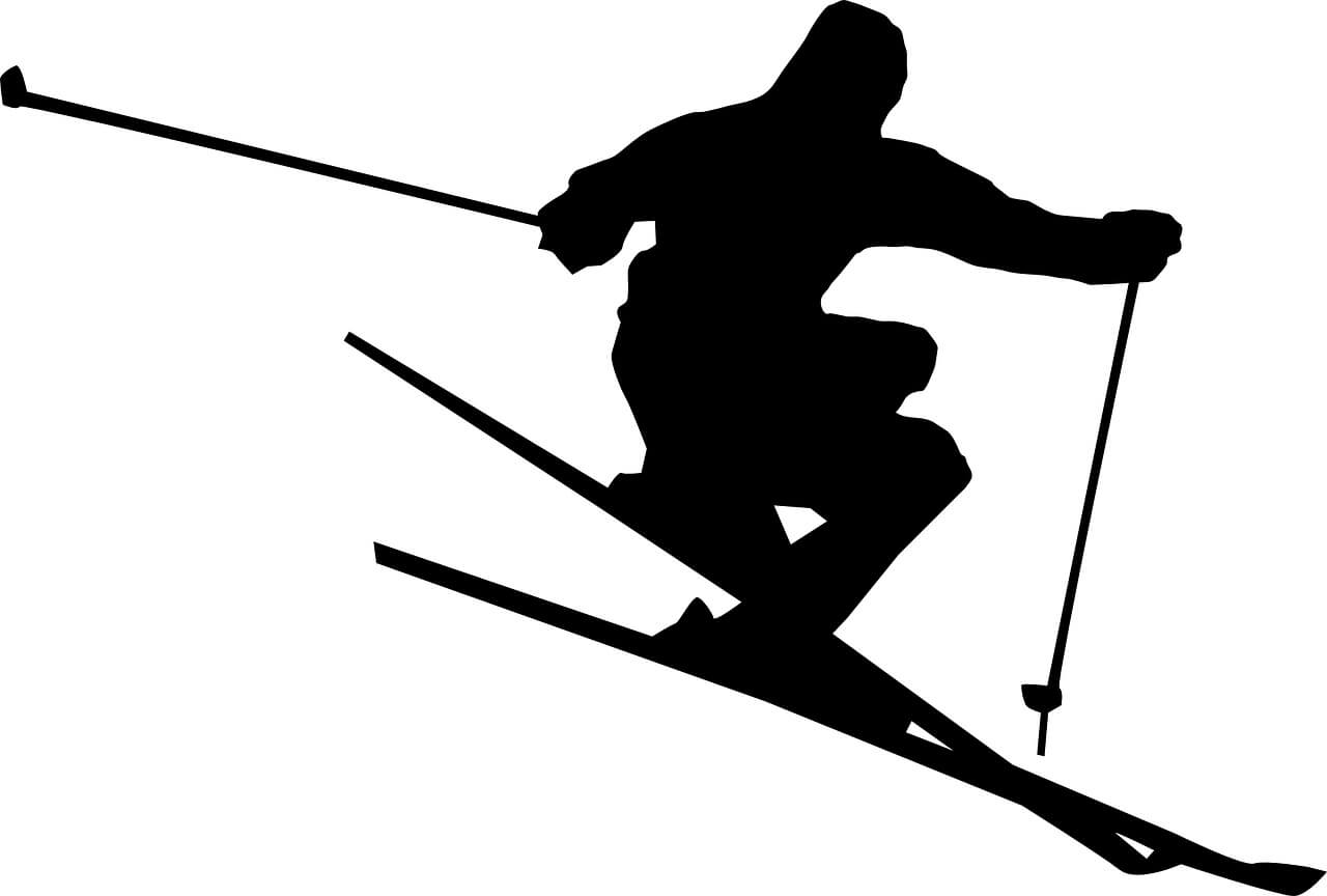 점프를-하는-스키선수