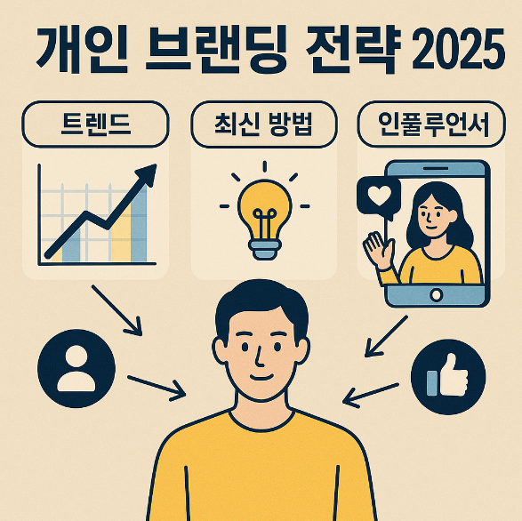 2025 개인 브랜딩 전략 (트렌드, 최신방법, 인플루언서)