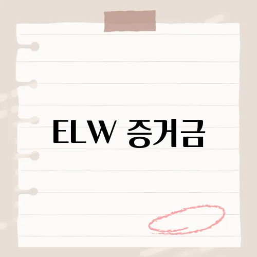 ELW 증거금, 투자 전에 꼭 알아야 할 기본 예탁금 제도