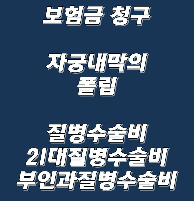  (보험금 청구) 자궁내막의 폴립제거술 3편
