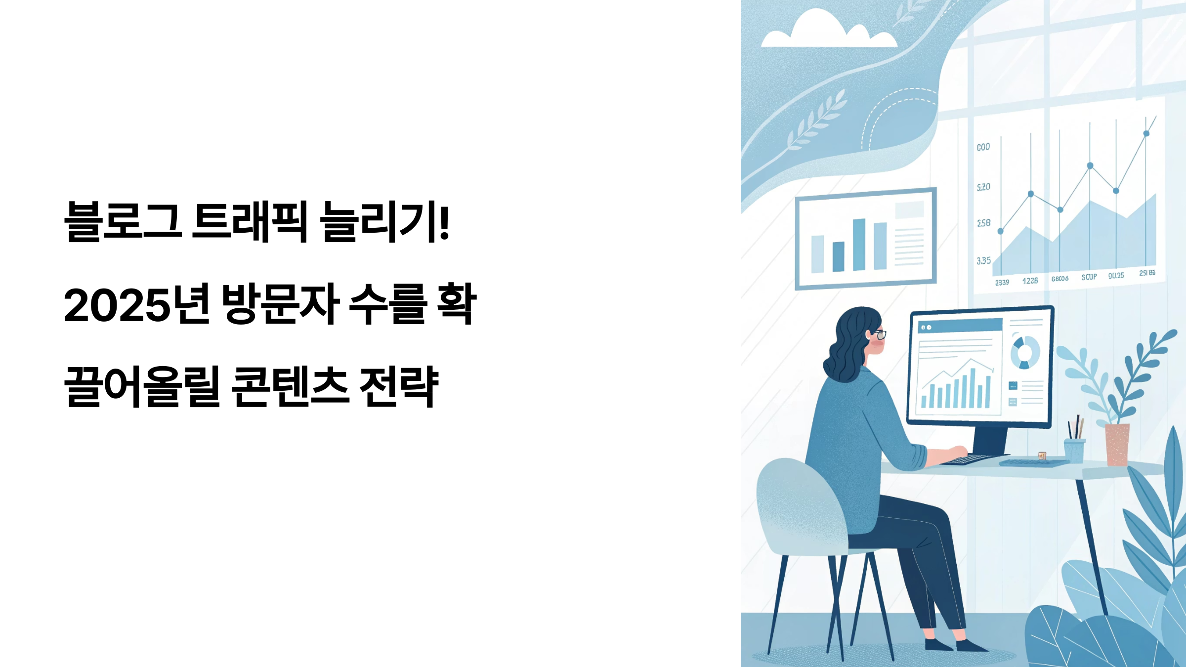 블로그 트래픽 늘리기! 2025년 방문자 수를 확 끌어올릴 콘텐츠 전략