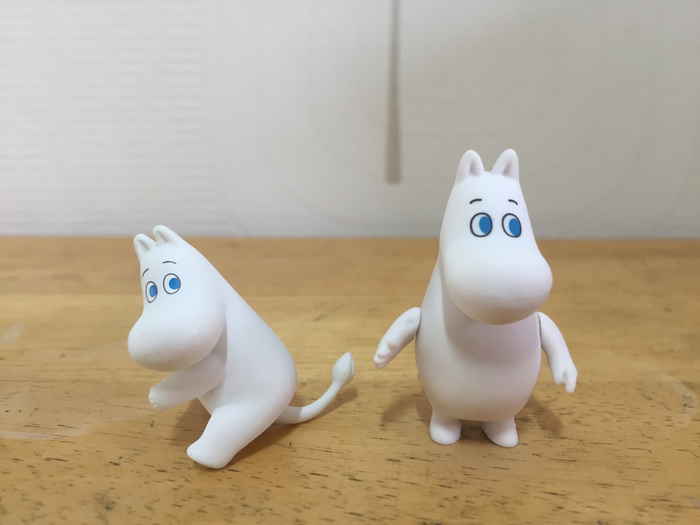 무민 마스코트 가챠 6종 2