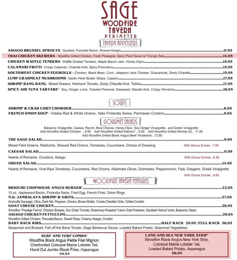[애틀란타맛집] Sage Woodfire Tarvern Perimeter 스테이크 동네맛집💛 +가성비 끝판왕