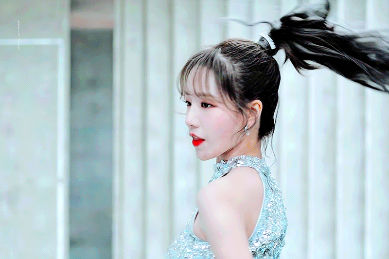  조유리 아이즈원 시절 펩시제로 CF 움짤 gif