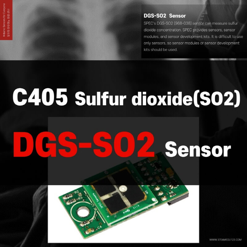 DGS-SO2 Sulfur dioxide sensor [Arduino Sensors for Everyone]